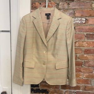 Brooks brothers 346 women’s size 14 silk/wool/linen classic blazer